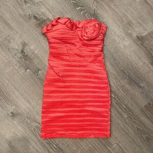 Daisy Pink Ruched Bodycon Dress